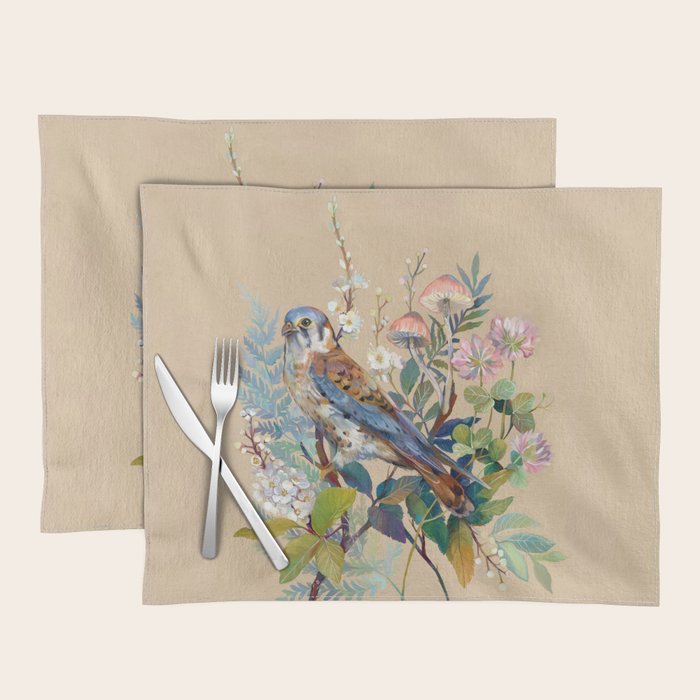 Floral Falcon Garden Placemat Gallery Image 1