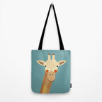 Giraffe, Animal Portrait Tote Bag Gallery Image 2