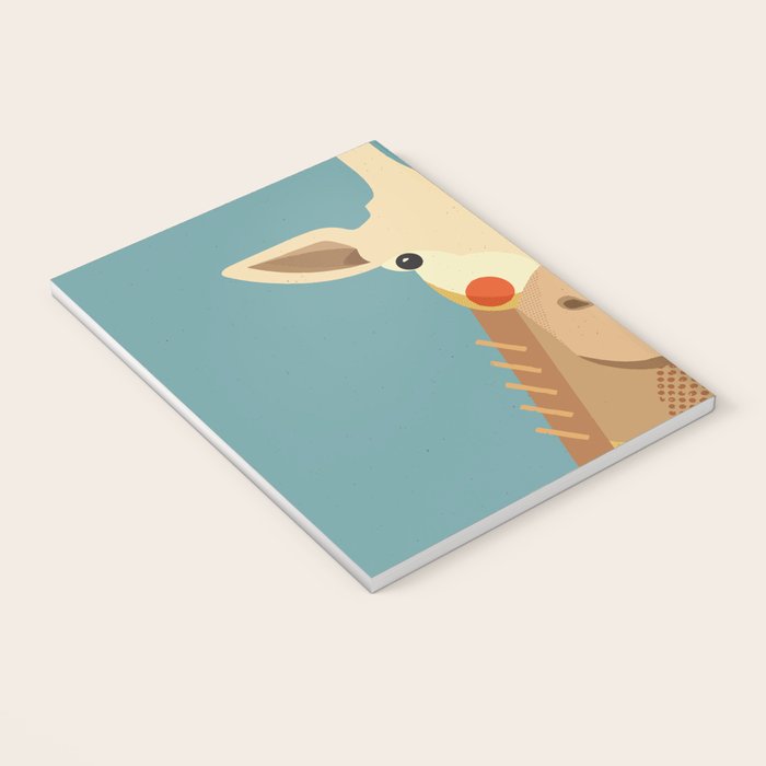 Giraffe, Animal Portrait Notebook Gallery Image 3
