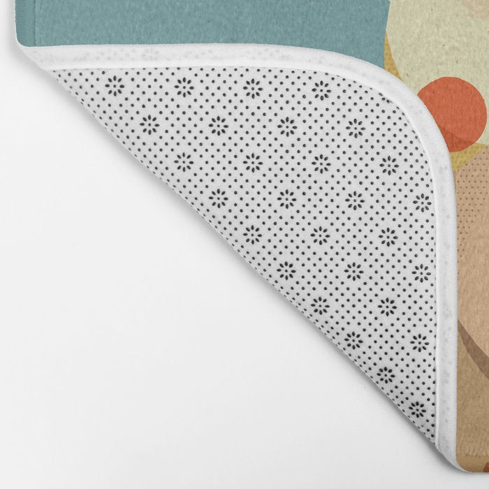 Giraffe, Animal Portrait Bath Mat Gallery Image 2