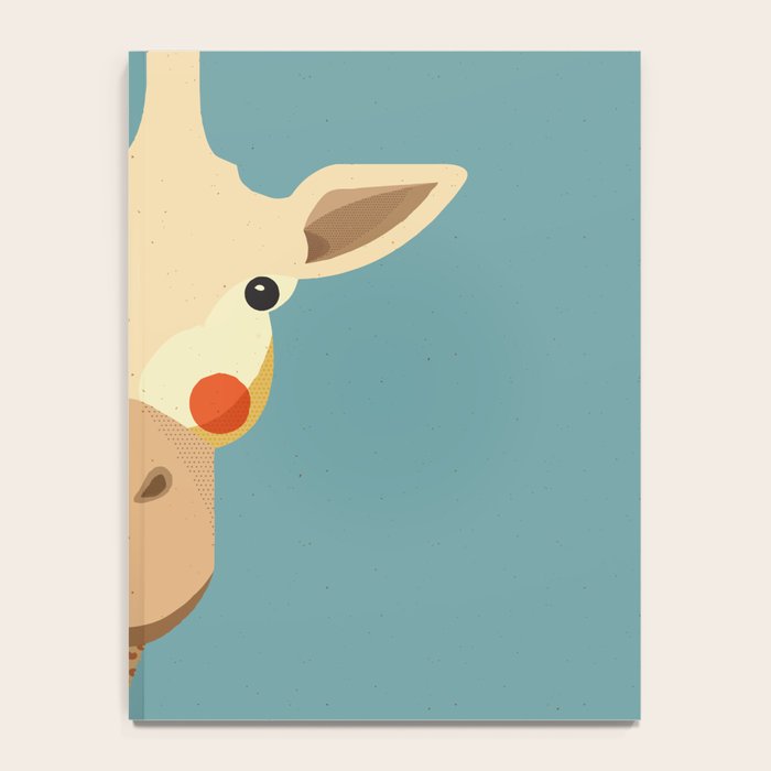 Giraffe, Animal Portrait Notebook Gallery Image 4