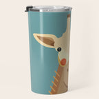 Giraffe, Animal Portrait Travel Mug Gallery Image 3