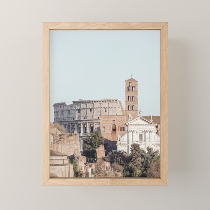 View of Ancient Rome Mini Art Print Gallery Image 1