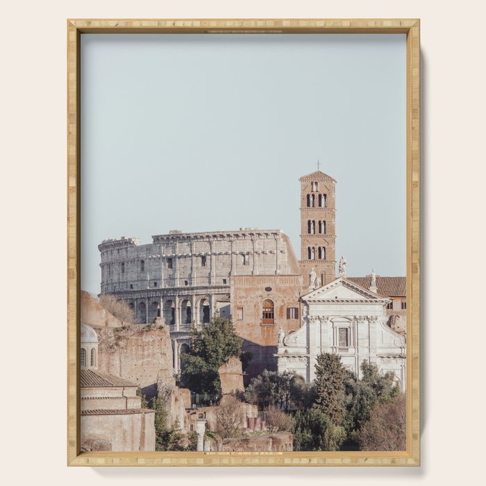 View of Ancient Rome Serving Tray Gallery Image 1