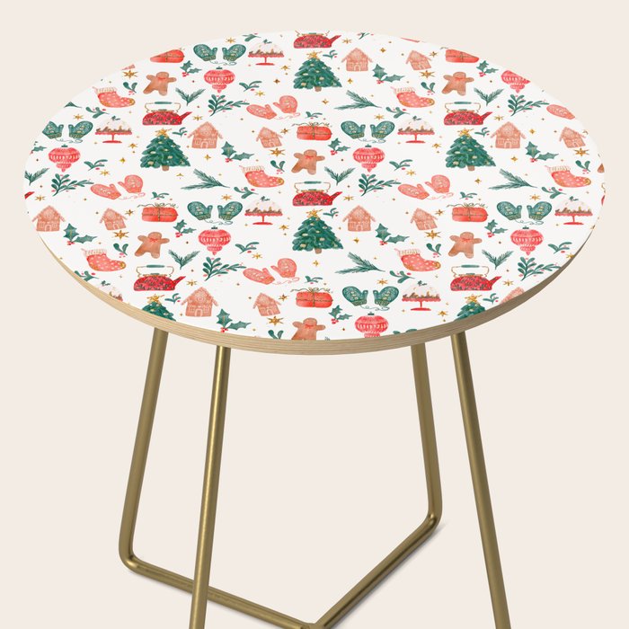 Holiday essentials illustration Side Table Gallery Image 2