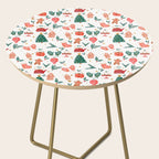 Holiday essentials illustration Side Table Gallery Image 2