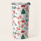 Holiday essentials illustration Travel Mug Gallery Image 2