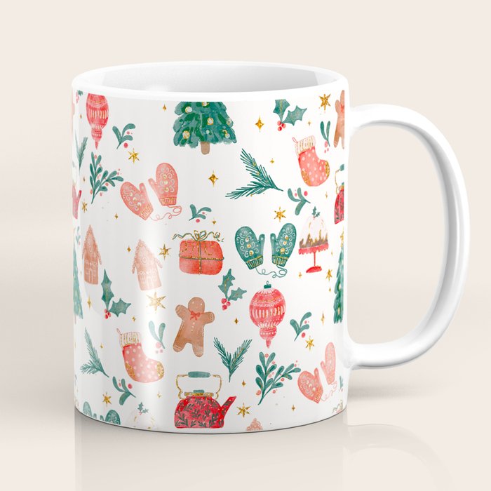 Holiday essentials illustration Coffee Mug Gallery Image 1