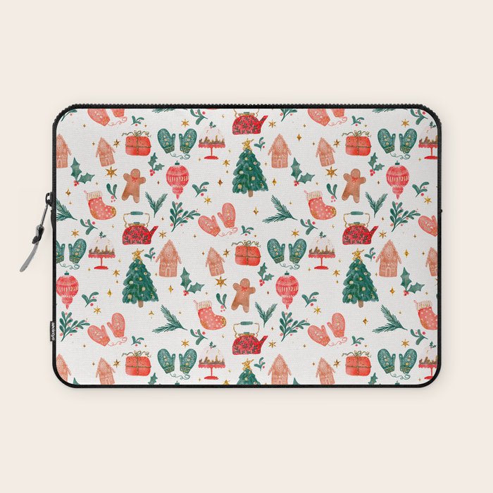 Holiday essentials illustration Laptop Sleeve Gallery Image 1