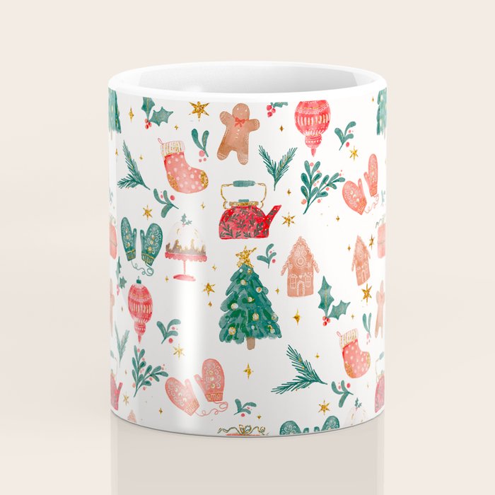 Holiday essentials illustration Coffee Mug Gallery Image 4