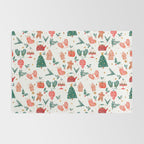Holiday essentials illustration Rug Gallery Image 2