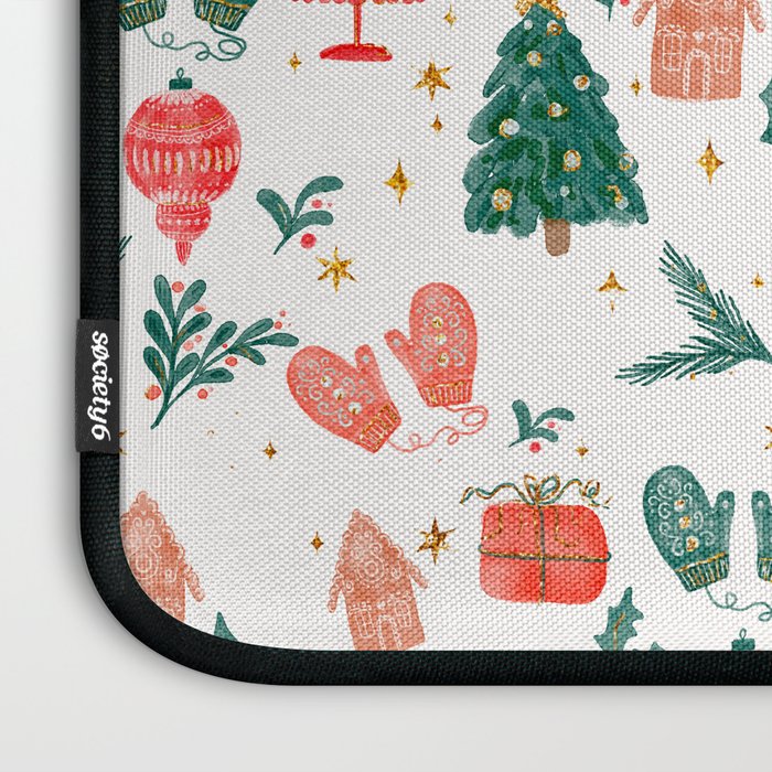 Holiday essentials illustration Laptop Sleeve Gallery Image 3