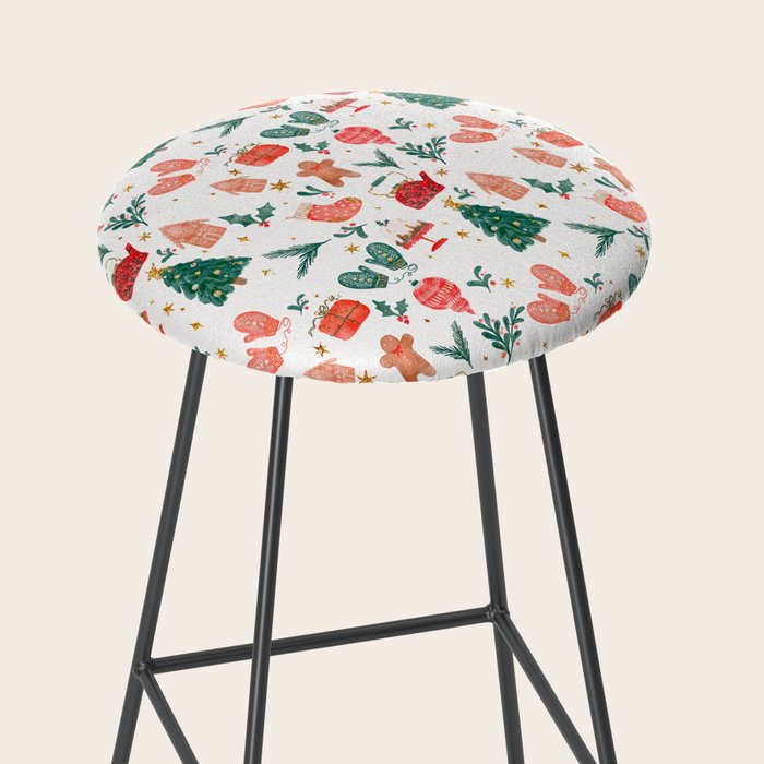 Holiday essentials illustration Stool Gallery Image 2