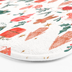 Holiday essentials illustration Bath Mat Gallery Image 3
