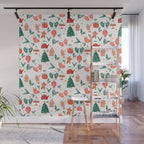 Holiday essentials illustration Wall Mural Gallery Image 1
