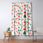 Holiday essentials illustration Window Curtain Gallery Image 5