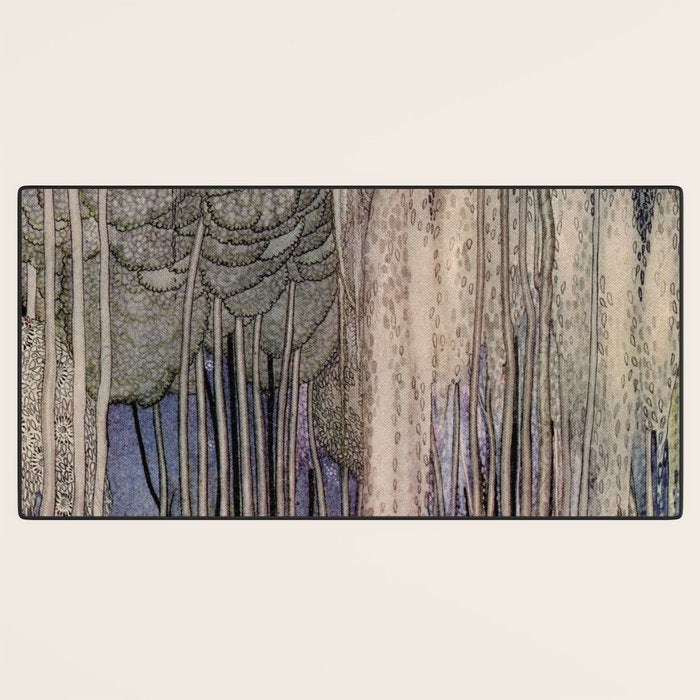 Kay Nielsen Of The Twelve Dancing Princesses From In Powder And Crinoline Desk Mat Gallery Image 3