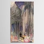 Kay Nielsen Of The Twelve Dancing Princesses From In Powder And Crinoline Tablecloth Gallery Image 2
