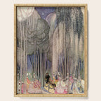 Kay Nielsen Of The Twelve Dancing Princesses From In Powder And Crinoline Serving Tray Gallery Image 1