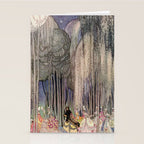 Kay Nielsen Of The Twelve Dancing Princesses From In Powder And Crinoline Stationery Card Gallery Image 2