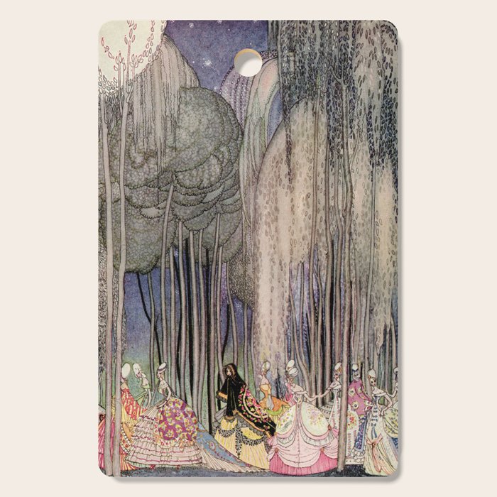 Kay Nielsen Of The Twelve Dancing Princesses From In Powder And Crinoline Cutting Board Gallery Image 1