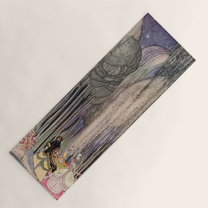 Kay Nielsen Of The Twelve Dancing Princesses From In Powder And Crinoline Yoga Mat Gallery Image 1