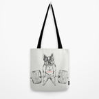 Frenchie Lift Tote Bag Gallery Image 2