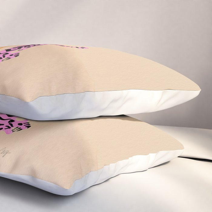 Go Get 'Em Tiger - Melon Pillow Sham Gallery Image 3