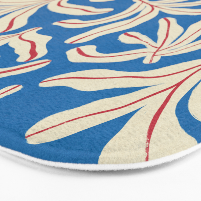 Lazy Summer Pattern #2 Bath Mat Gallery Image 3