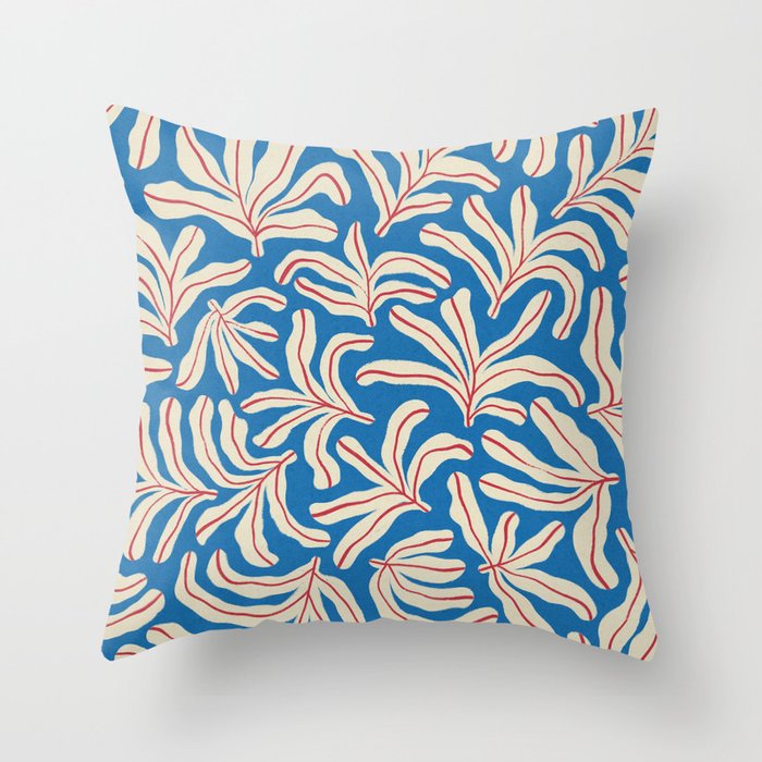 Lazy Summer Pattern #2 Throw Pillow Gallery Image 6