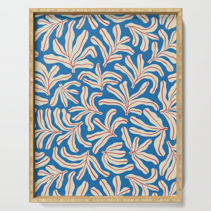 Lazy Summer Pattern #2 Serving Tray Gallery Image 1