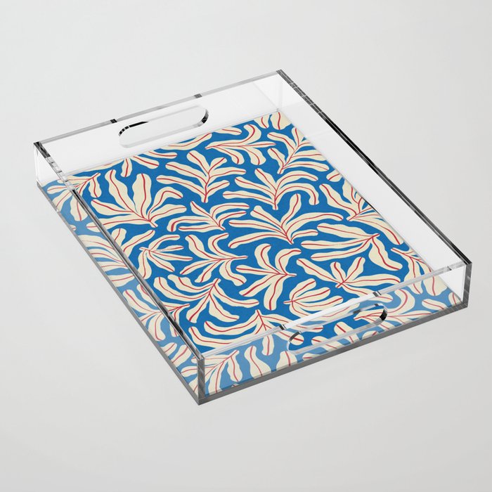 Lazy Summer Pattern #2 Acrylic Tray Gallery Image 1