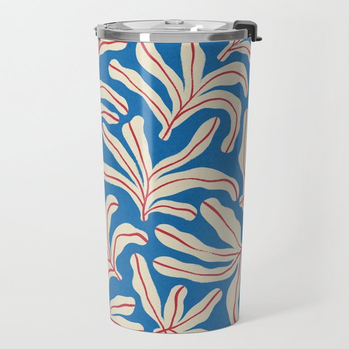 Lazy Summer Pattern #2 Travel Mug Gallery Image 2