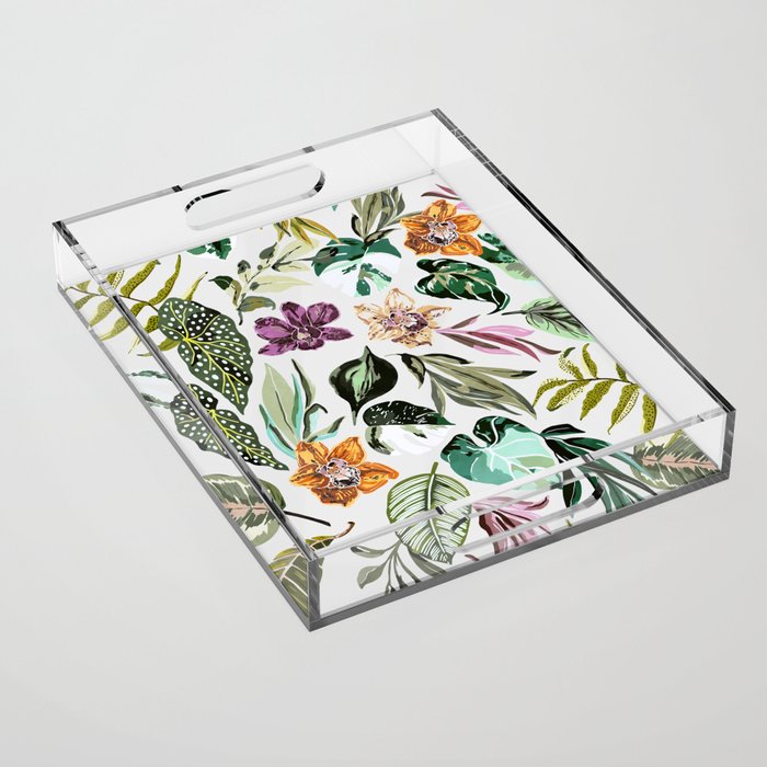 Wild colorful jungle FN7 Acrylic Tray Gallery Image 1