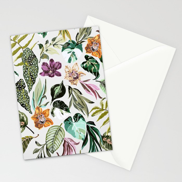 Wild colorful jungle FN7 Stationery Card Gallery Image 2
