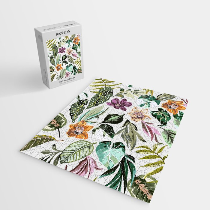 Wild colorful jungle FN7 Jigsaw Puzzle Gallery Image 2