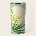 Midnight Moon Green Garden Scene Travel Mug Gallery Image 1