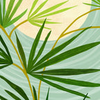 Midnight Moon Green Garden Scene Coffee Mug Gallery Image 2