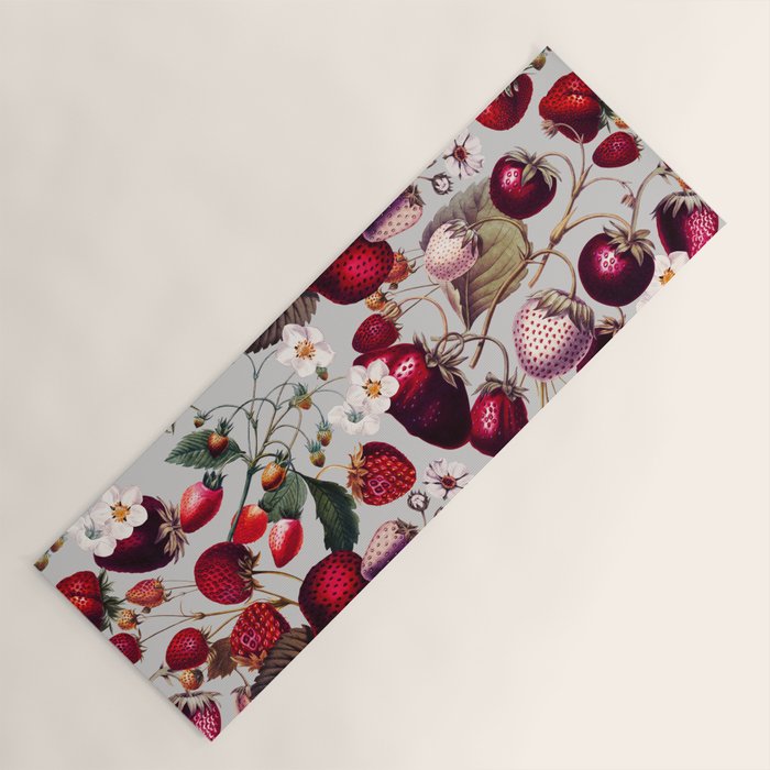 Strawberry Fields Forever Yoga Mat Gallery Image 1