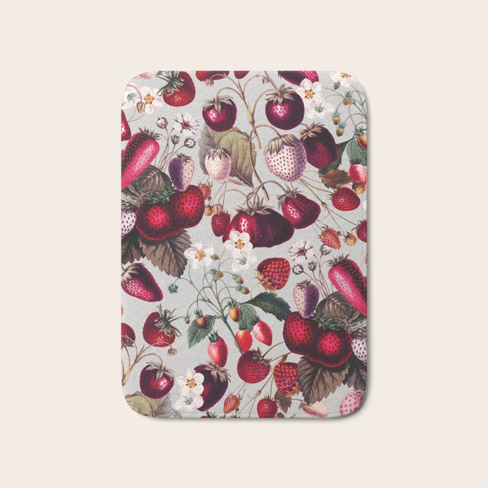 Strawberry Fields Forever Bath Mat Gallery Image 1