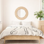 Three Dancers by Pablo Picasso Duvet Cover Gallery Image 3