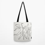 Three Dancers by Pablo Picasso Tote Bag Gallery Image 2