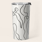 Three Dancers by Pablo Picasso Travel Mug Gallery Image 2