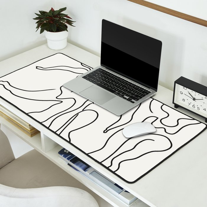 Three Dancers by Pablo Picasso Desk Mat Gallery Image 2