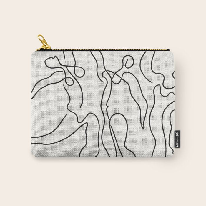 Three Dancers by Pablo Picasso Carry All Pouch Gallery Image 1