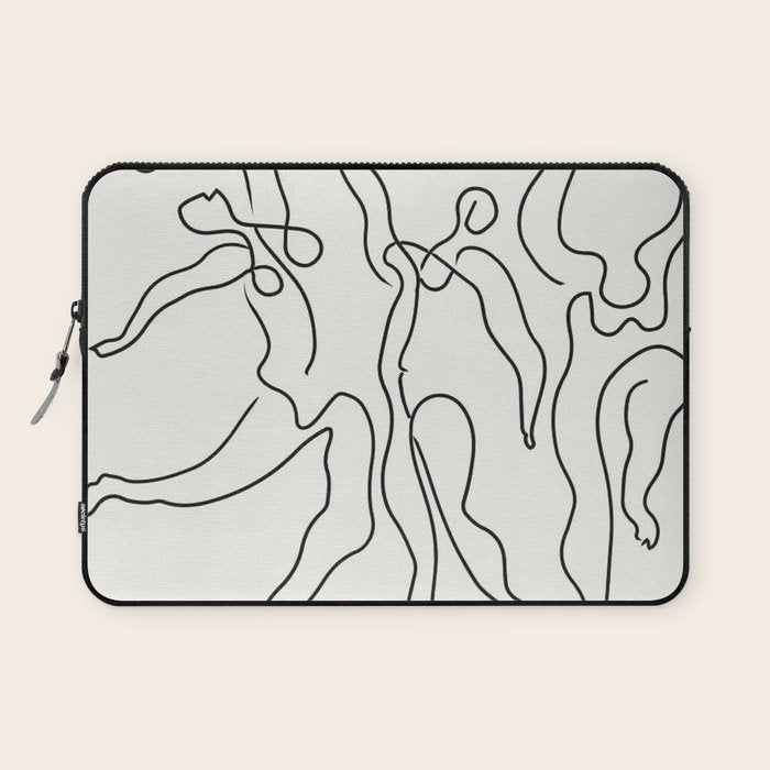 Three Dancers by Pablo Picasso Laptop Sleeve Gallery Image 1
