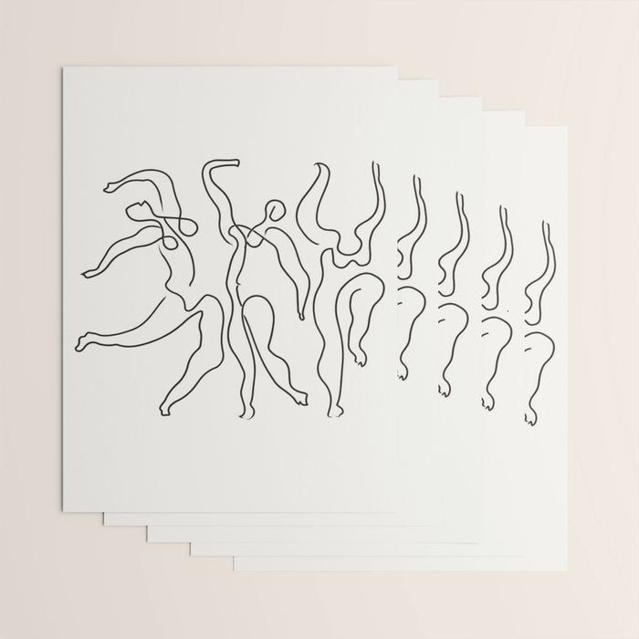 Three Dancers by Pablo Picasso Wrapping Paper Gallery Image 3