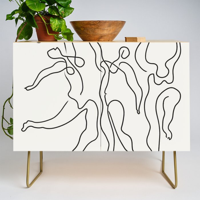 Three Dancers by Pablo Picasso Credenza Gallery Image 1