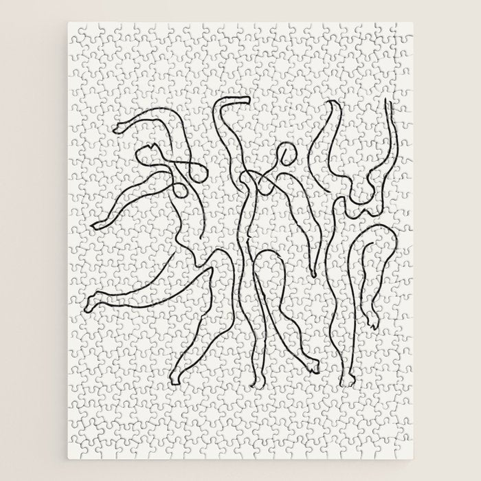 Three Dancers by Pablo Picasso Jigsaw Puzzle Gallery Image 1