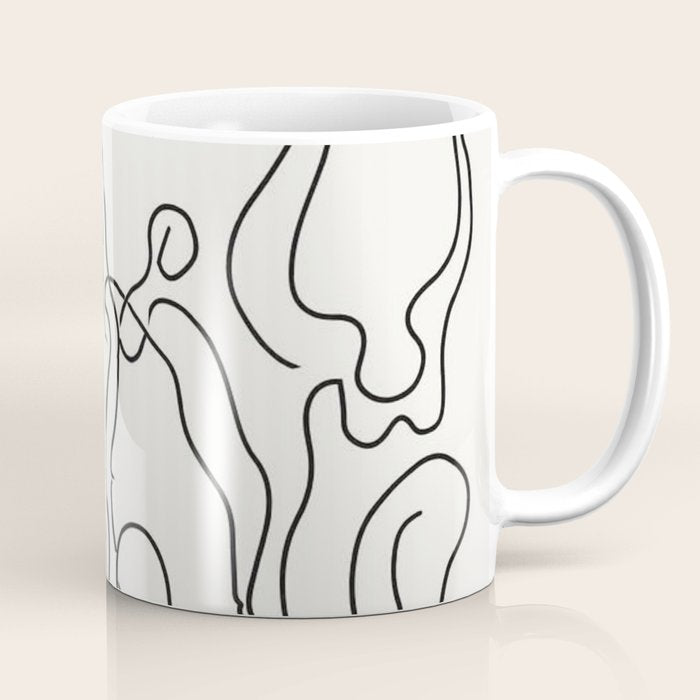 Three Dancers by Pablo Picasso Coffee Mug Gallery Image 1